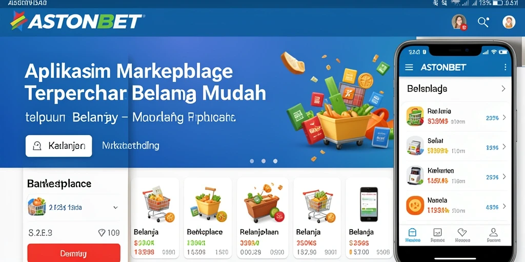 Tampilan antarmuka inti ASTONBET yang user-friendly untuk belanja online.