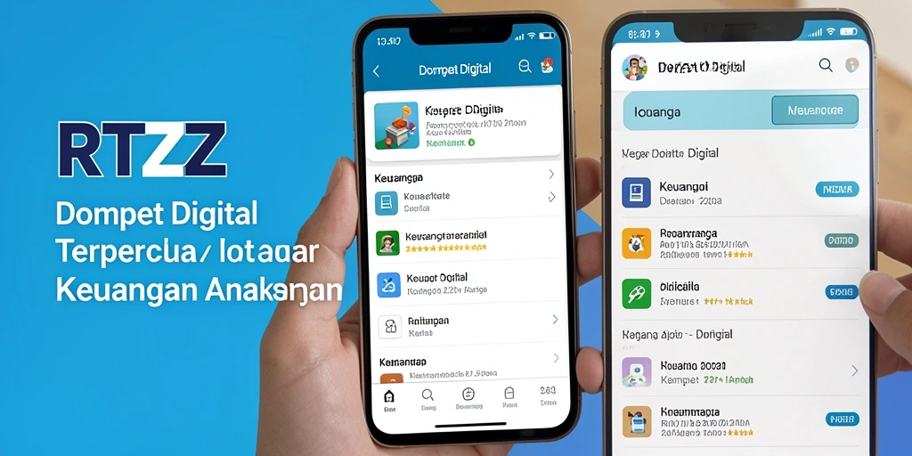 Tampilan antarmuka RTZZ yang intuitif dan modern.